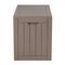 Honey Can Do 30gal. Brown Small Deck Outdoor Storage Box